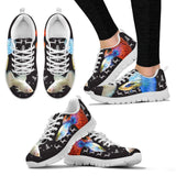 Beautiful Guppy Fish Print Christmas Running Shoes For Women- Free Shipping